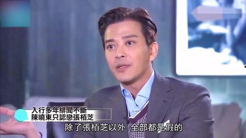 明星陈晓东个人资料,从偶像歌手到实力演员的蜕变之路